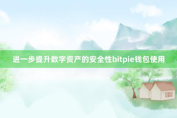 进一步提升数字资产的安全性bitpie钱包使用